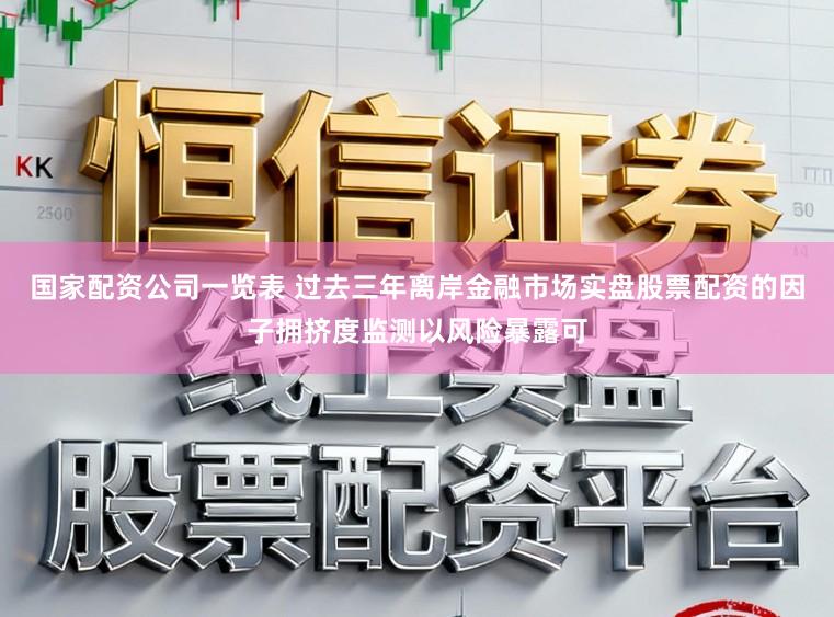 国家配资公司一览表 过去三年离岸金融市场实盘股票配资的因子拥挤度监测以风险暴露可
