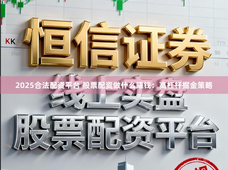 2025合法配资平台 股票配资做什么赚钱：高杠杆掘金策略